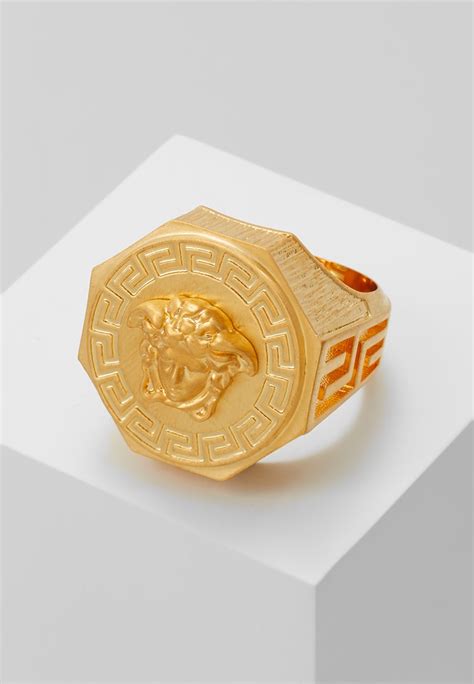 anello medusa e greca versace